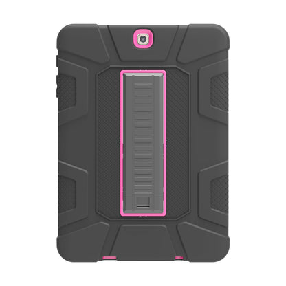 Shock Proof Anti-dust Hybrid TPU + PC Protective Case with Kickstand for Samsung Galaxy Tab S2 9.7 T810 T815
