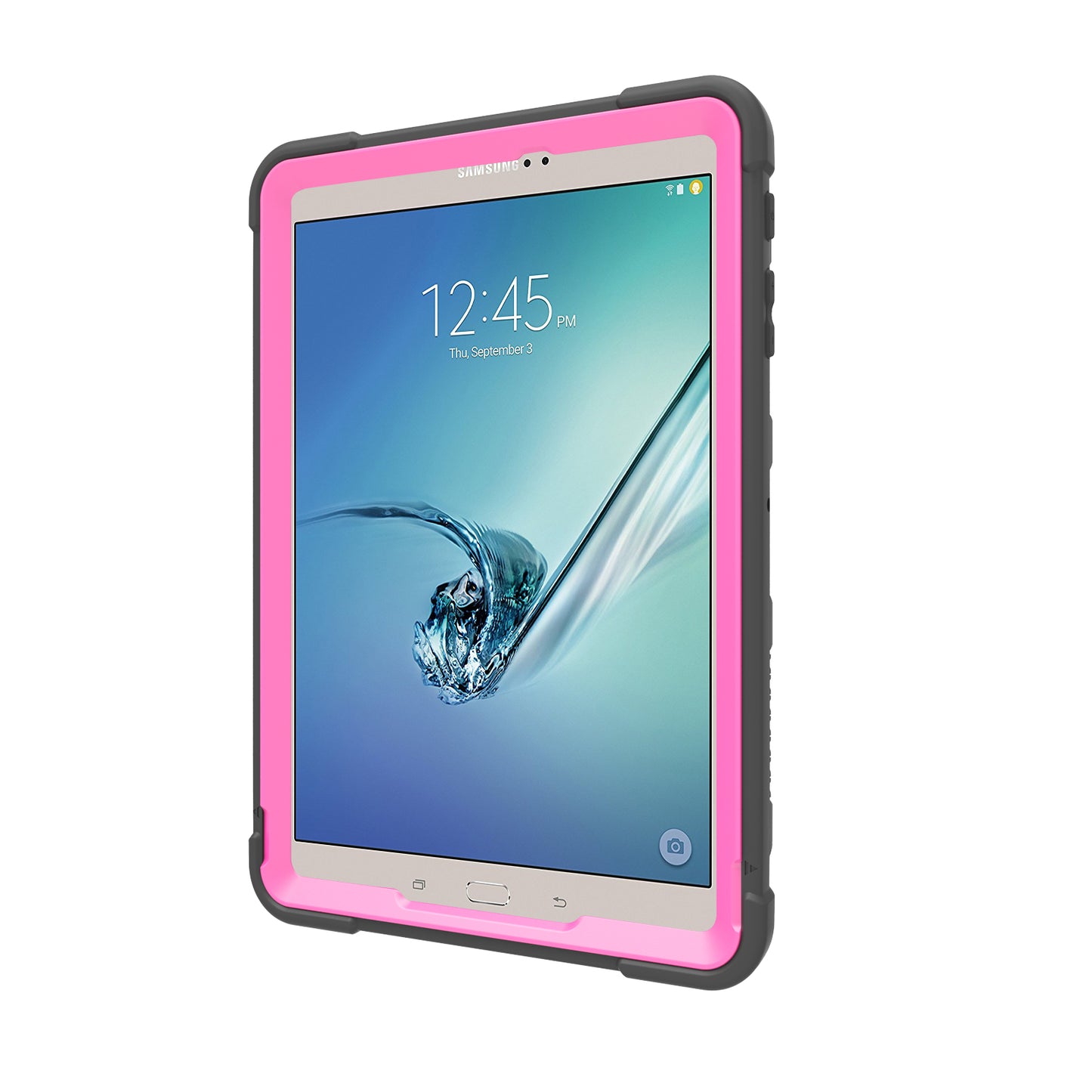 Shock Proof Anti-dust Hybrid TPU + PC Protective Case with Kickstand for Samsung Galaxy Tab S2 9.7 T810 T815