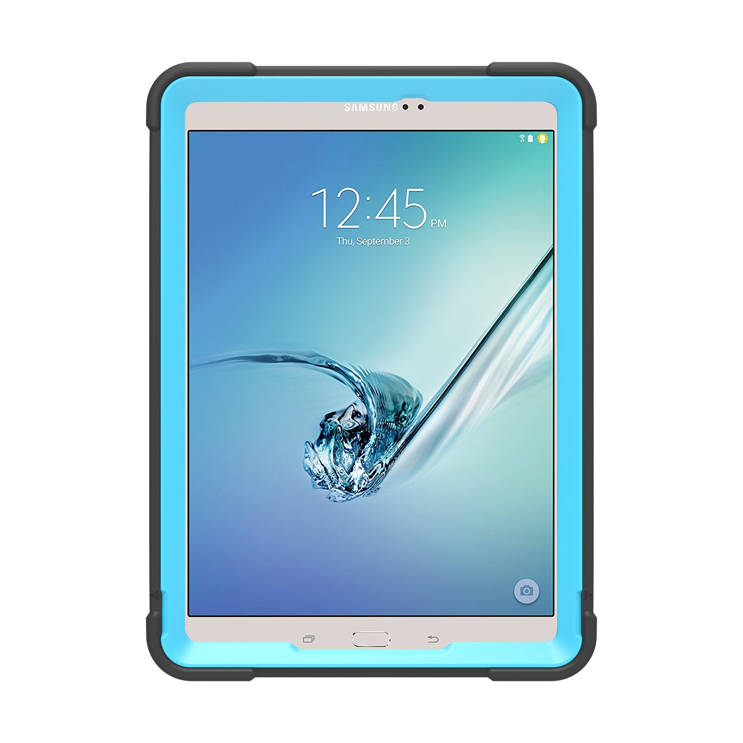 Shock Proof Anti-dust Hybrid TPU + PC Protective Case with Kickstand for Samsung Galaxy Tab S2 9.7 T810 T815