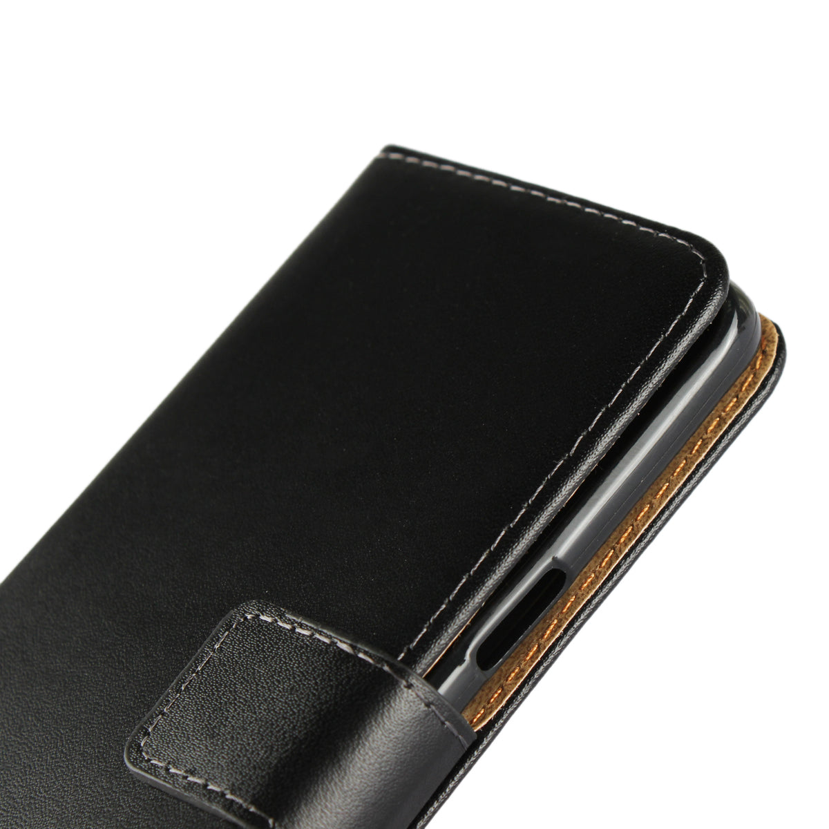 Premium Split Leather Phone Cover Case for Samsung Galaxy S9 G960 with Wallet Stand Functions