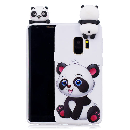 3D Cute Doll Pattern Printing TPU Case for Samsung Galaxy S9 SM-G960