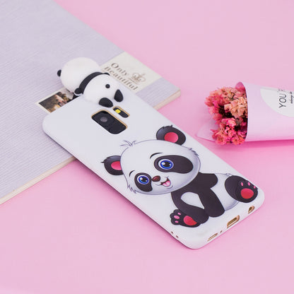 3D Cute Doll Pattern Printing TPU Case for Samsung Galaxy S9 SM-G960