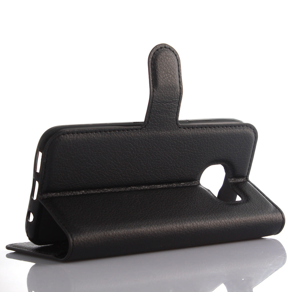 Litchi Skin Wallet Stand Leather Phone Cover for Samsung Galaxy S7 Edge Mobile Phone Accessories