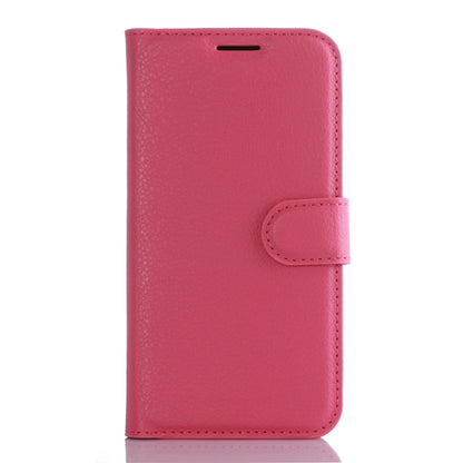 Litchi Skin Wallet Stand Leather Phone Cover for Samsung Galaxy S7 Edge Mobile Phone Accessories