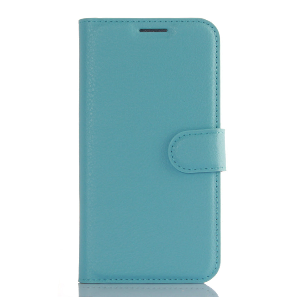 Litchi Skin Wallet Stand Leather Phone Cover for Samsung Galaxy S7 Edge Mobile Phone Accessories