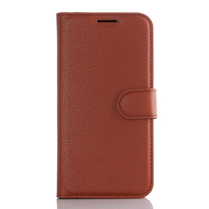 Litchi Skin Wallet Stand Leather Phone Cover for Samsung Galaxy S7 Edge Mobile Phone Accessories