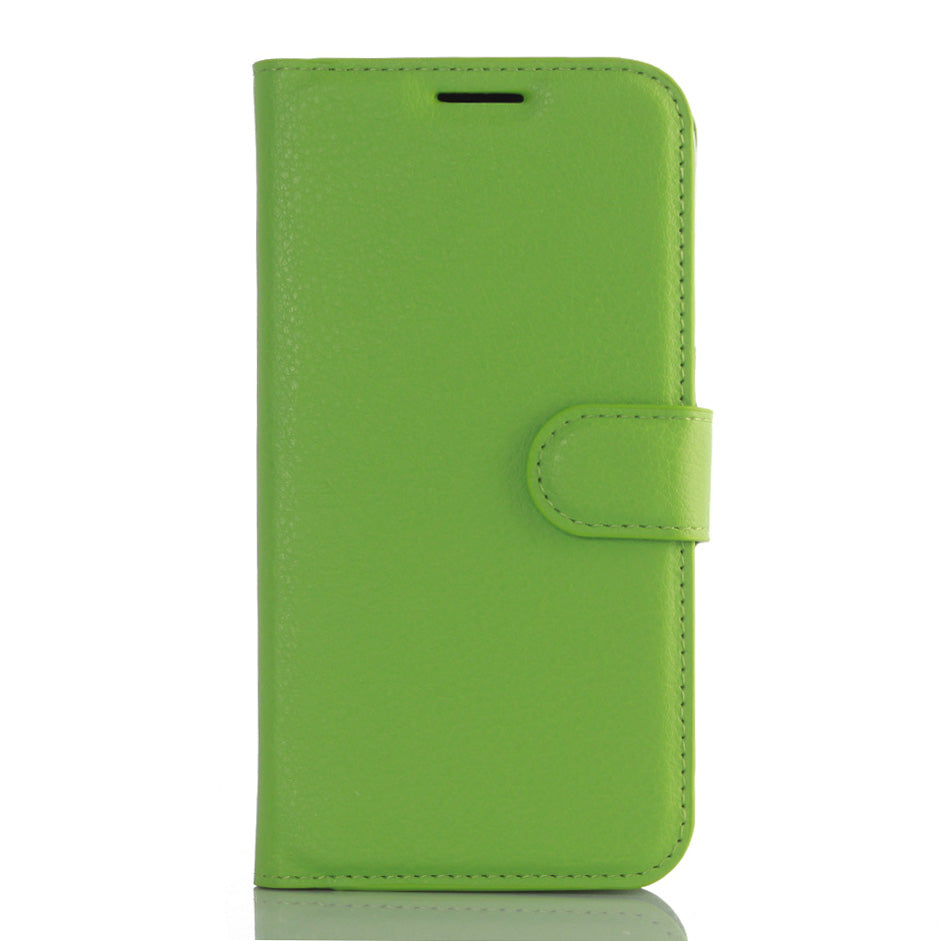 Litchi Texture Wallet Leather Cover Protector for Samsung Galaxy S7 Multiple Colors Cell Phone Accessory
