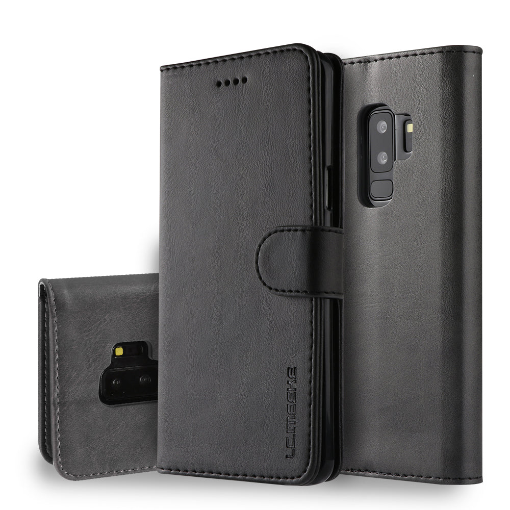 LC.IMEEKE Wallet Leather Stand Case for Samsung Galaxy S9+ SM-G965