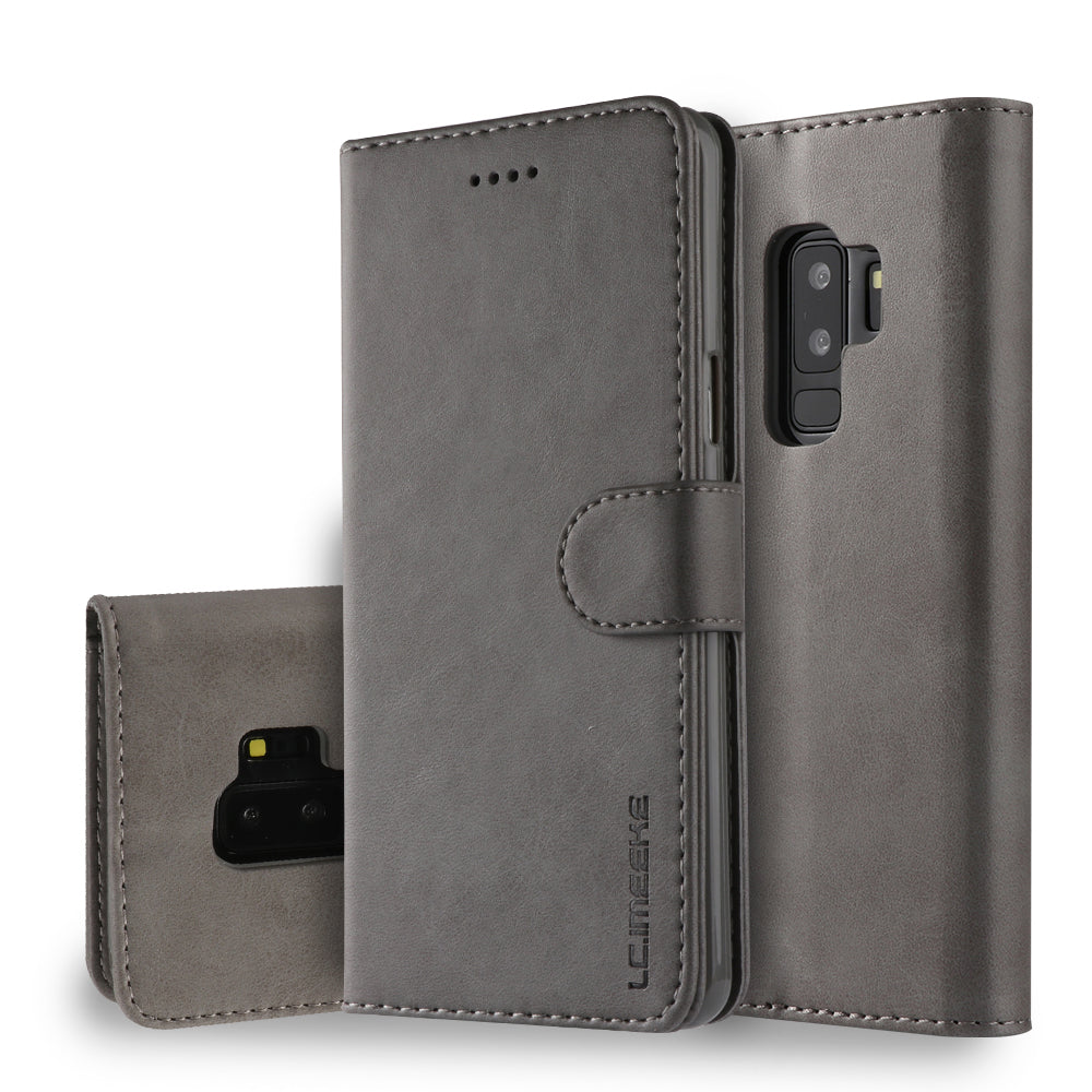 LC.IMEEKE Wallet Leather Stand Case for Samsung Galaxy S9+ SM-G965