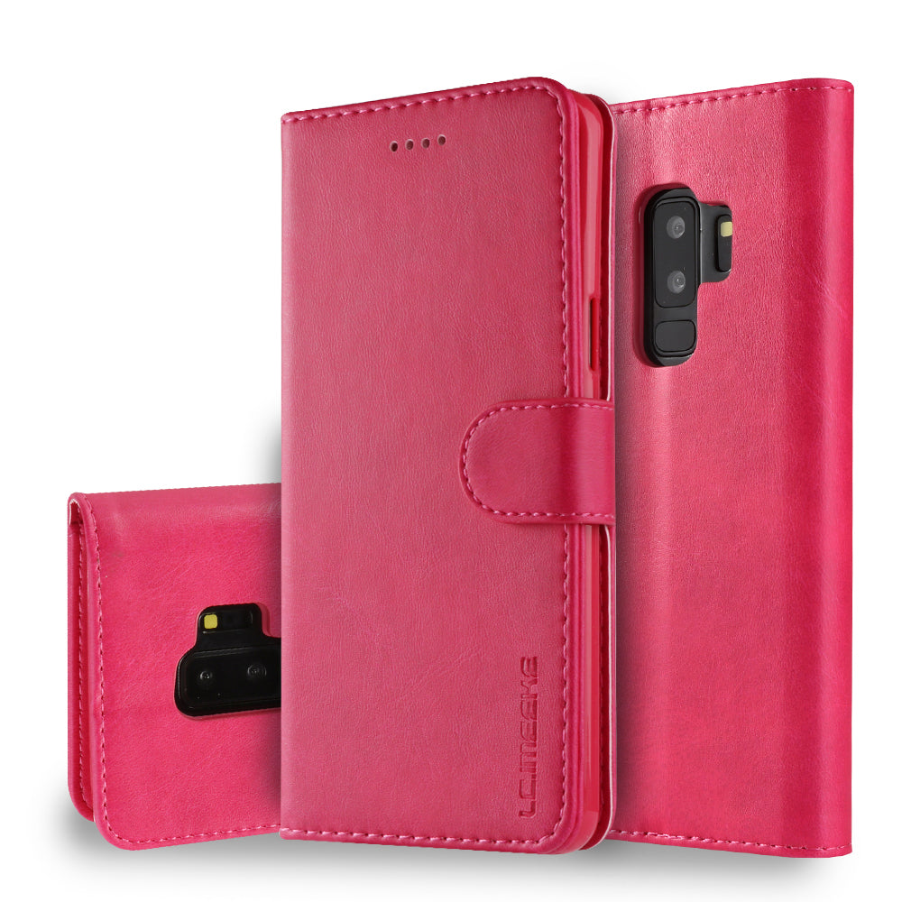 LC.IMEEKE Wallet Leather Stand Case for Samsung Galaxy S9+ SM-G965