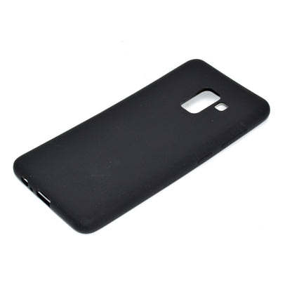 Solid Color Matte Soft TPU Phone Case for Samsung Galaxy A8 (2018)