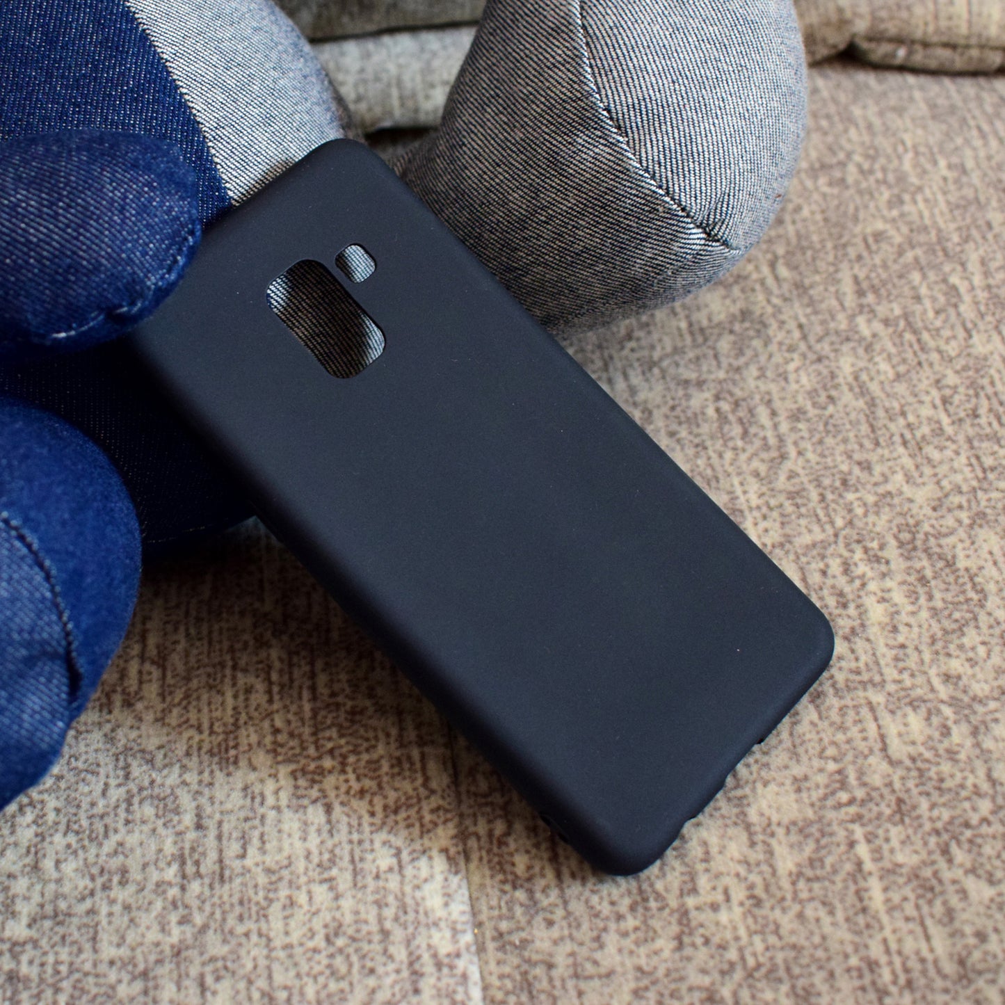Solid Color Matte Soft TPU Phone Case for Samsung Galaxy A8 (2018)