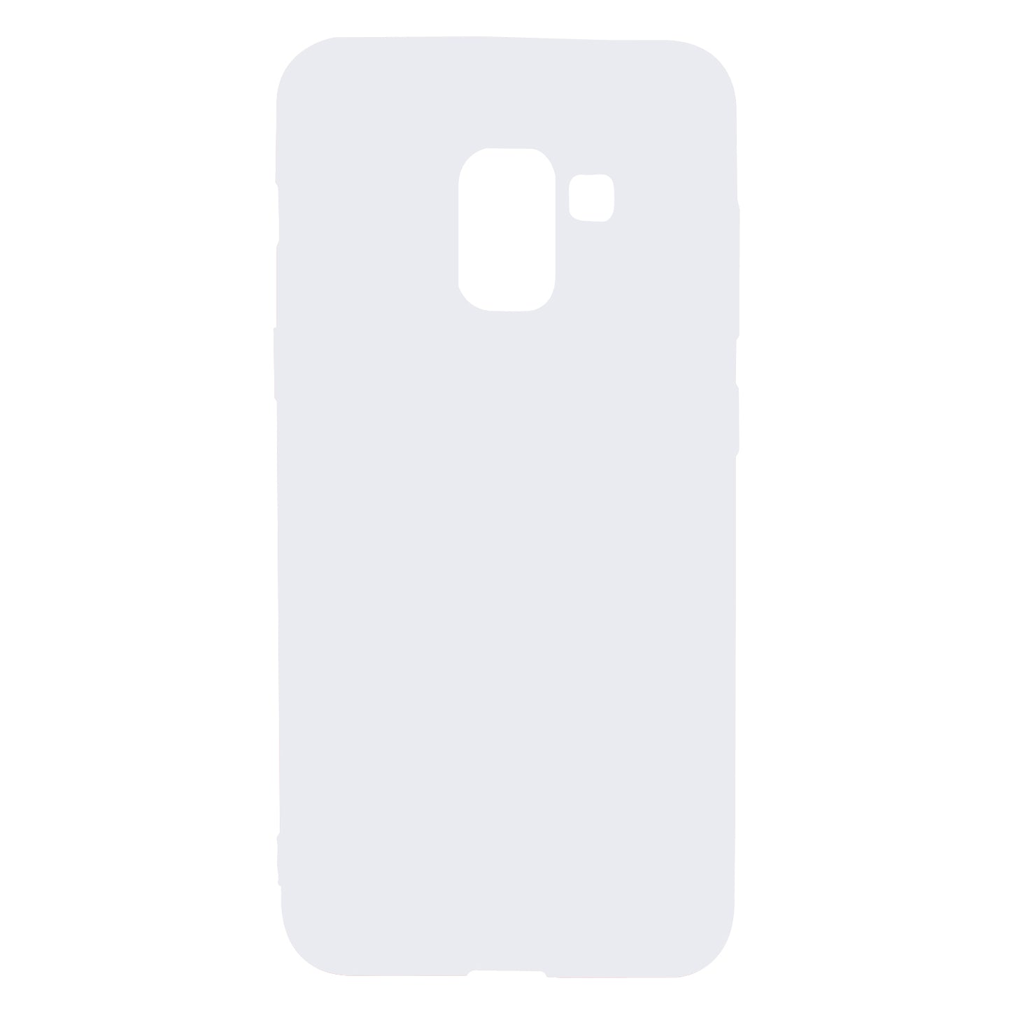 Solid Color Matte Soft TPU Phone Case for Samsung Galaxy A8 (2018)