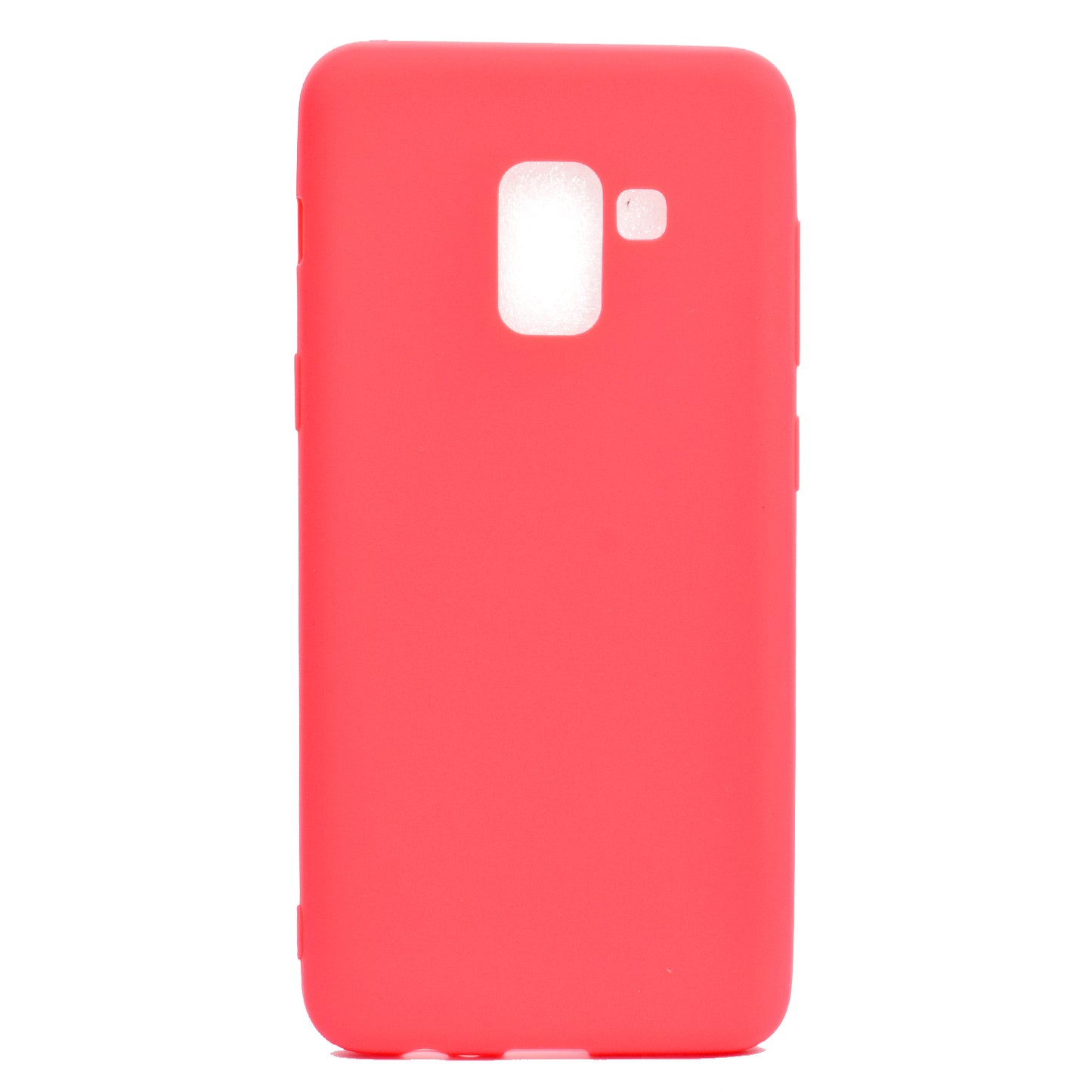 Solid Color Matte Soft TPU Phone Case for Samsung Galaxy A8 (2018)