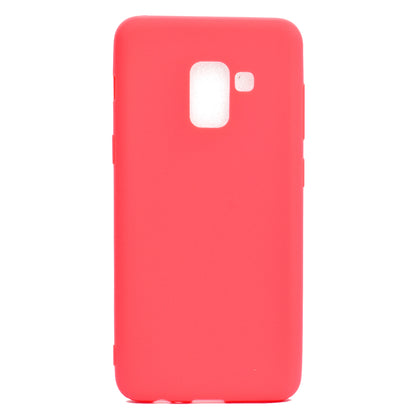 Solid Color Matte Soft TPU Phone Case for Samsung Galaxy A8 (2018)