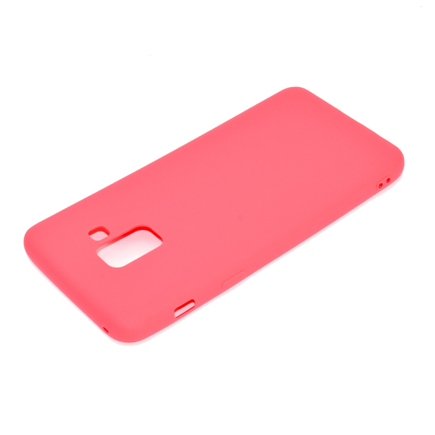 Solid Color Matte Soft TPU Phone Case for Samsung Galaxy A8 (2018)