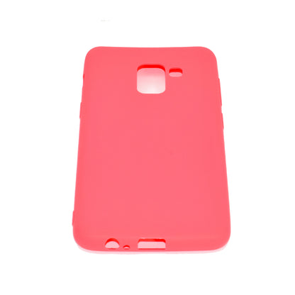 Solid Color Matte Soft TPU Phone Case for Samsung Galaxy A8 (2018)