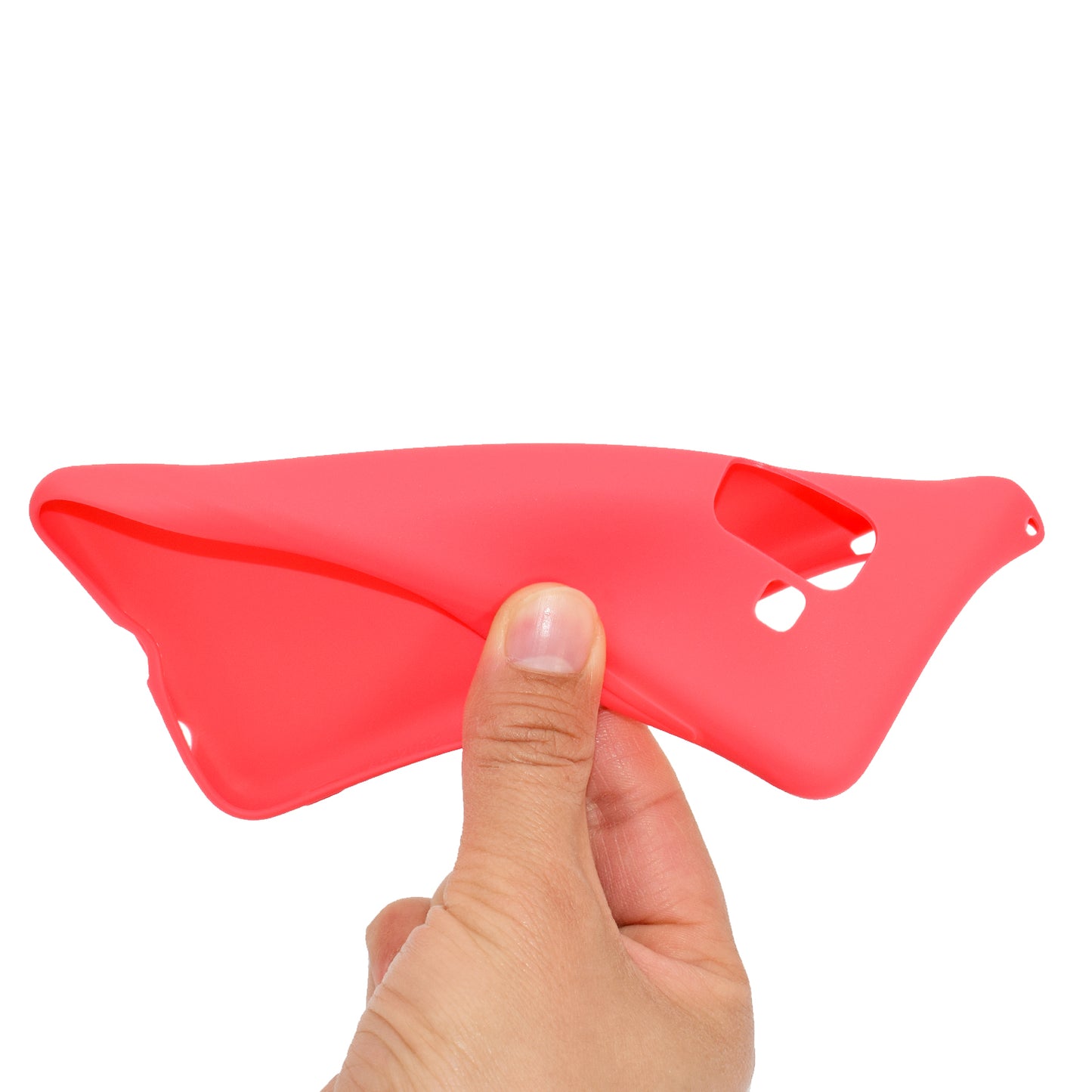 Solid Color Matte Soft TPU Phone Case for Samsung Galaxy A8 (2018)