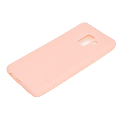 Solid Color Matte Soft TPU Phone Case for Samsung Galaxy A8 (2018)