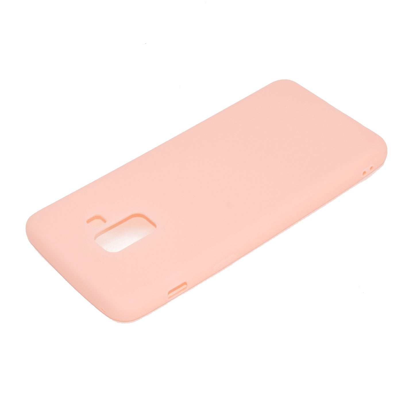 Solid Color Matte Soft TPU Phone Case for Samsung Galaxy A8 (2018)