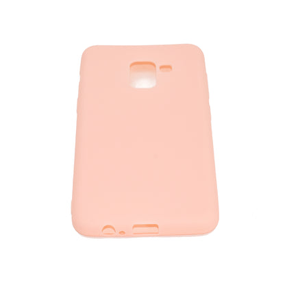 Solid Color Matte Soft TPU Phone Case for Samsung Galaxy A8 (2018)