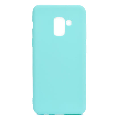 Solid Color Matte Soft TPU Phone Case for Samsung Galaxy A8 (2018)