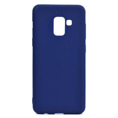 Solid Color Matte Soft TPU Phone Case for Samsung Galaxy A8 (2018)