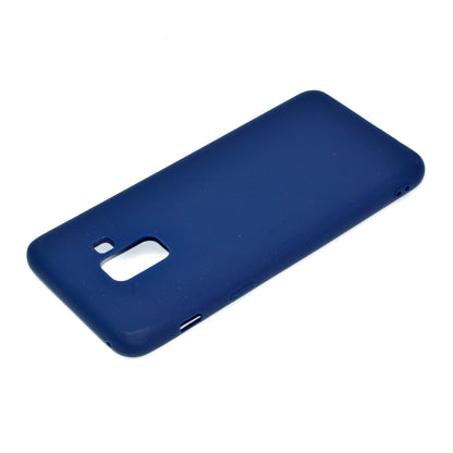 Solid Color Matte Soft TPU Phone Case for Samsung Galaxy A8 (2018)