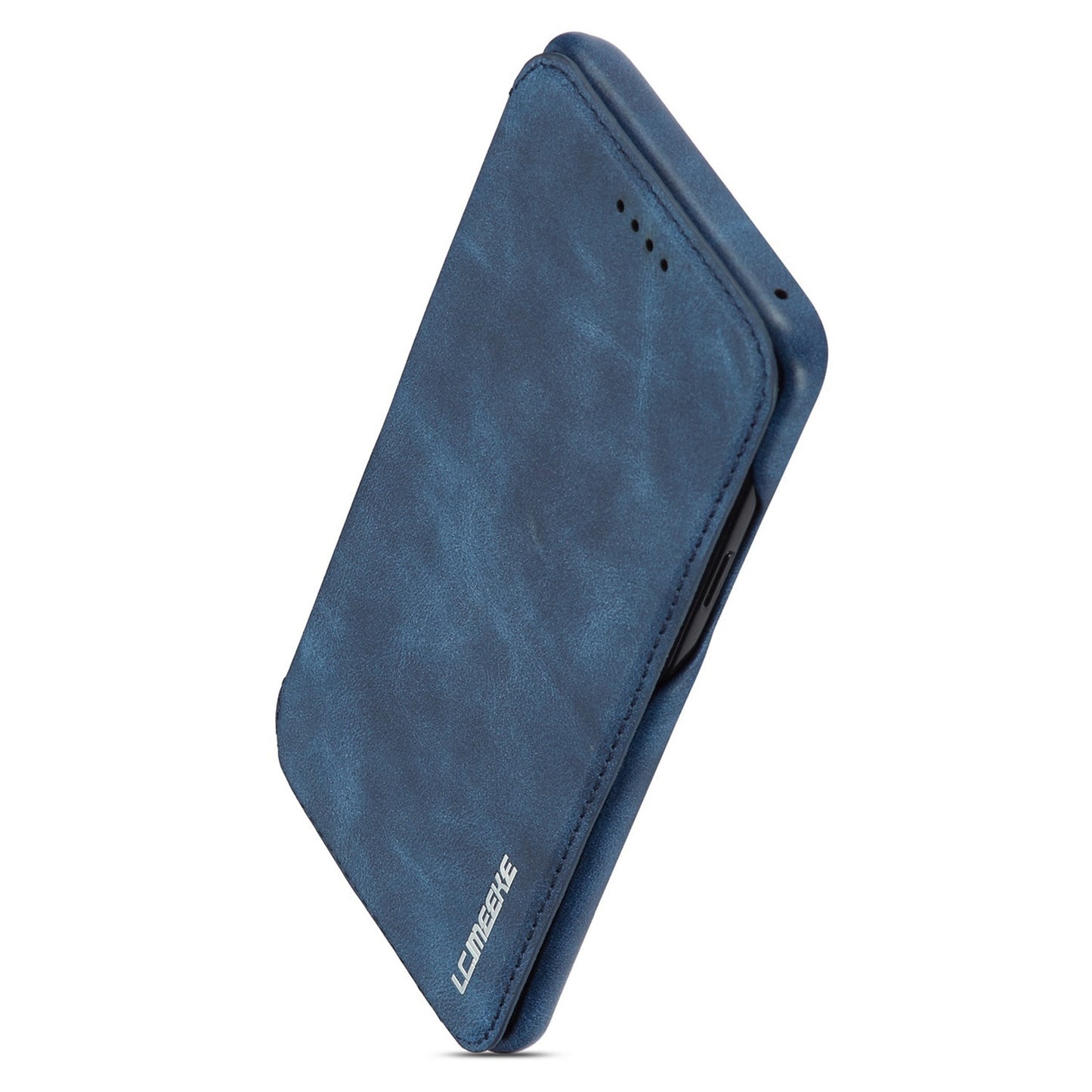 LC.IMEEKE for Samsung Galaxy S9 G960 Retro Style Leather Card Holder Stand Mobile Phone Cover Shell