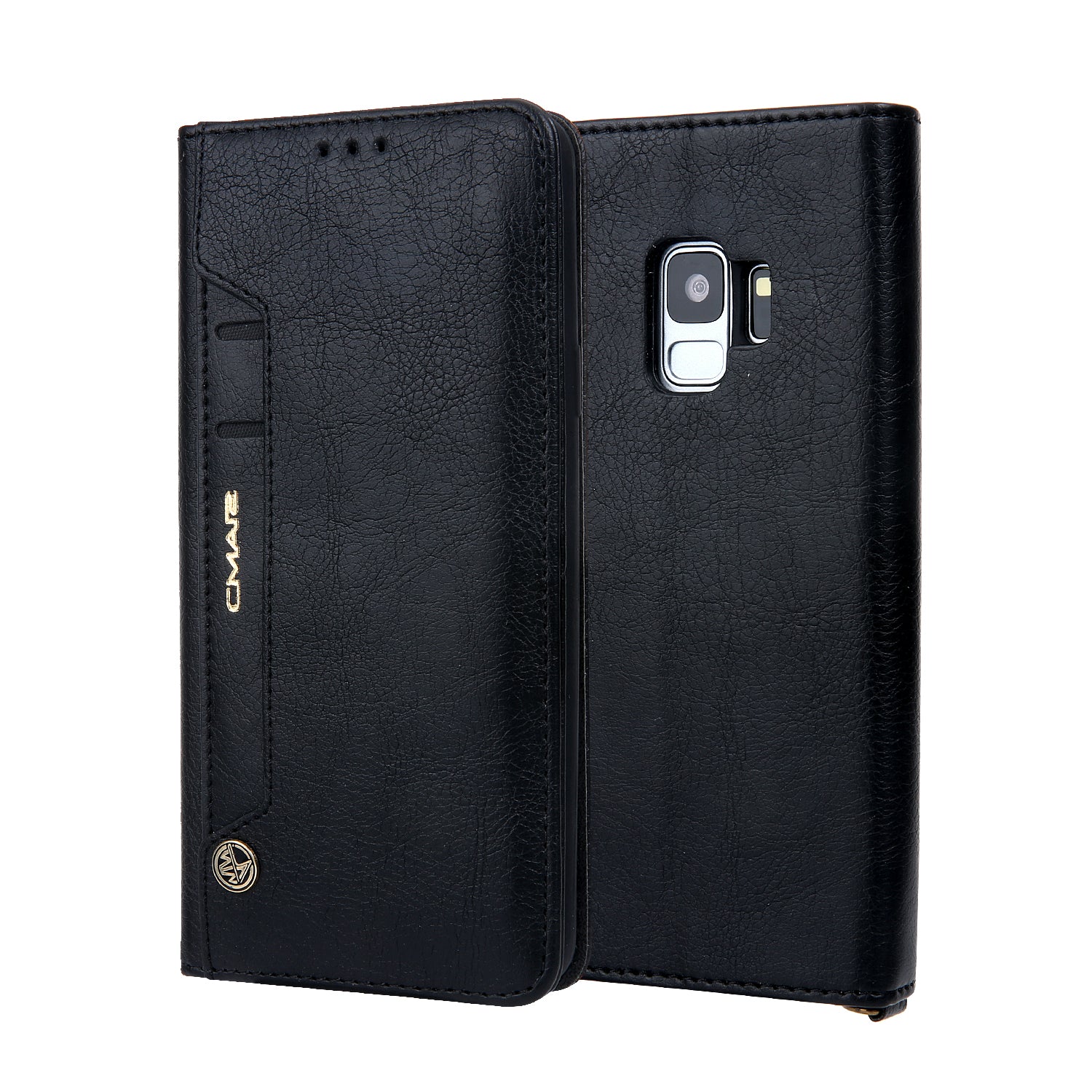 CMAI2 PU Leather Card Slots Mobile Casing for Samsung Galaxy S9 G960