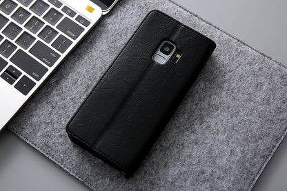 CMAI2 PU Leather Card Slots Mobile Casing for Samsung Galaxy S9 G960