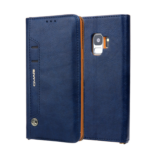 CMAI2 PU Leather Card Slots Mobile Casing for Samsung Galaxy S9 G960