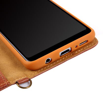 CMAI2 PU Leather Card Slots Mobile Casing for Samsung Galaxy S9 G960