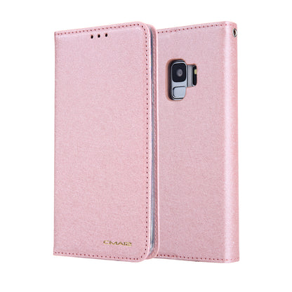 CMAI2 PU Leather Auto-absorbed Folio Cover with Card Slots  for Samsung Galaxy S9 G960