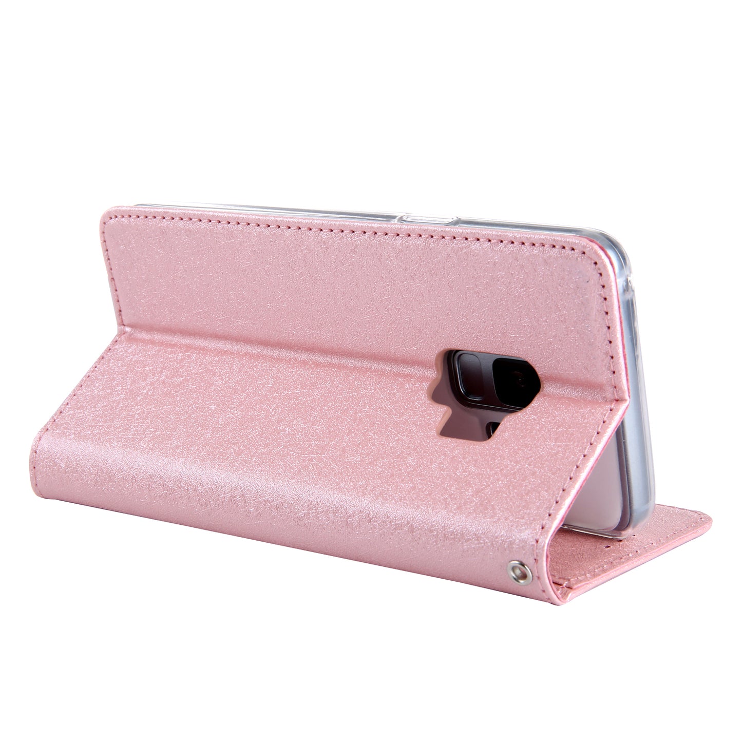 CMAI2 PU Leather Auto-absorbed Folio Cover with Card Slots  for Samsung Galaxy S9 G960