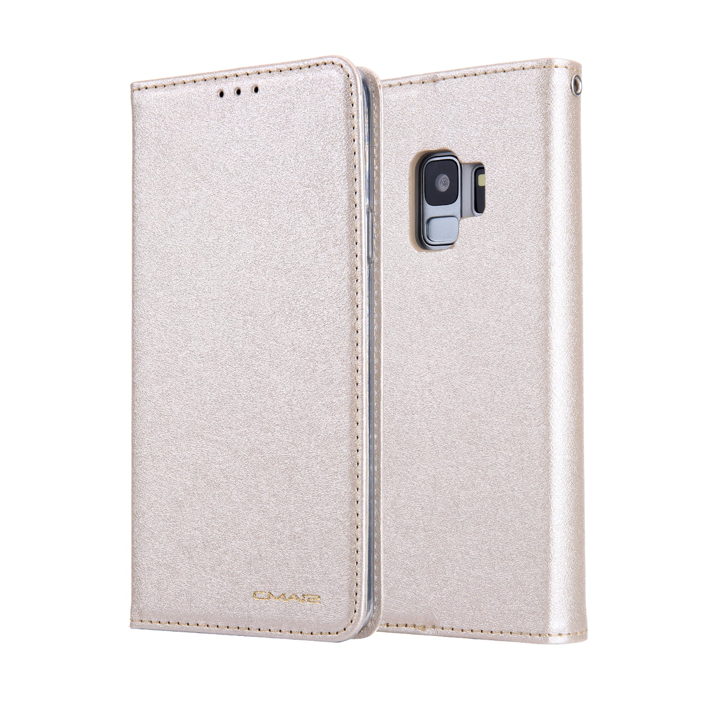 CMAI2 PU Leather Auto-absorbed Folio Cover with Card Slots  for Samsung Galaxy S9 G960