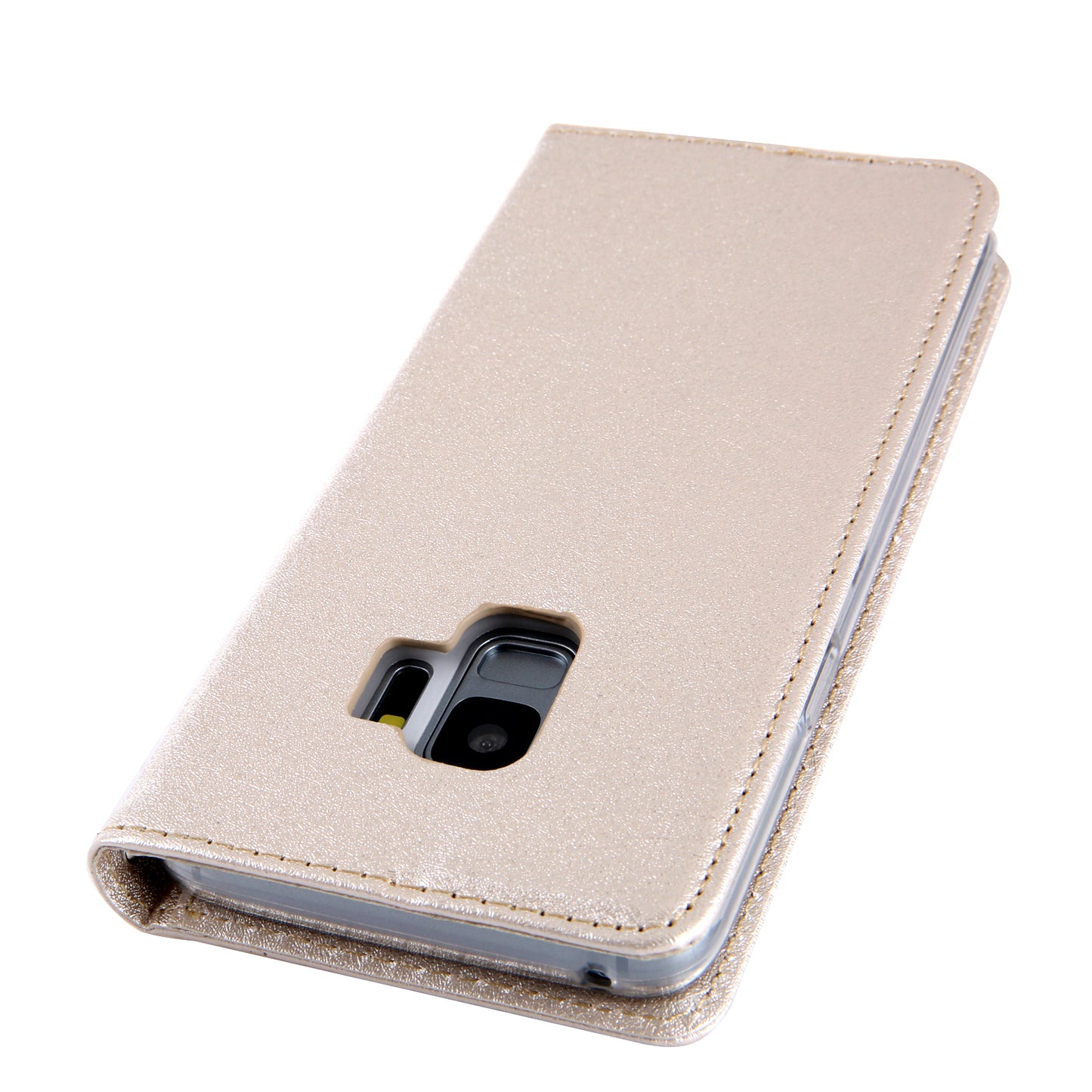 CMAI2 PU Leather Auto-absorbed Folio Cover with Card Slots  for Samsung Galaxy S9 G960