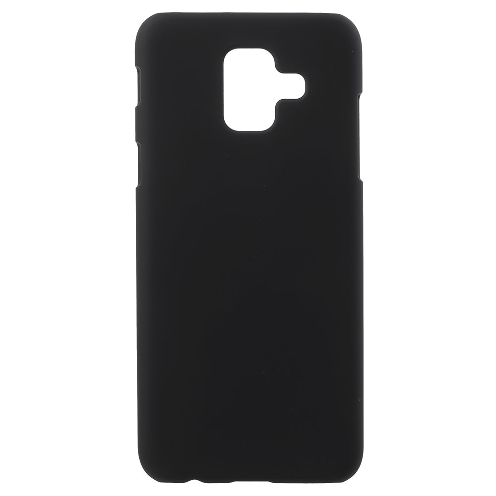 For Samsung Galaxy A6 (2018) Rubberized Hard PC Protective Back Casing