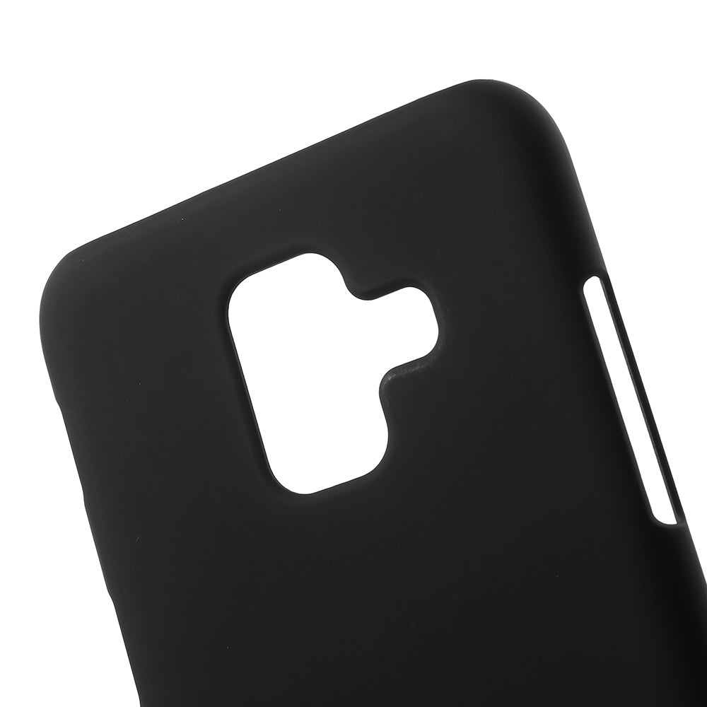 For Samsung Galaxy A6 (2018) Rubberized Hard PC Protective Back Casing