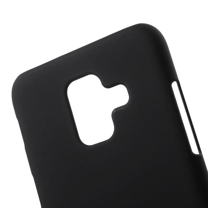For Samsung Galaxy A6 (2018) Rubberized Hard PC Protective Back Casing