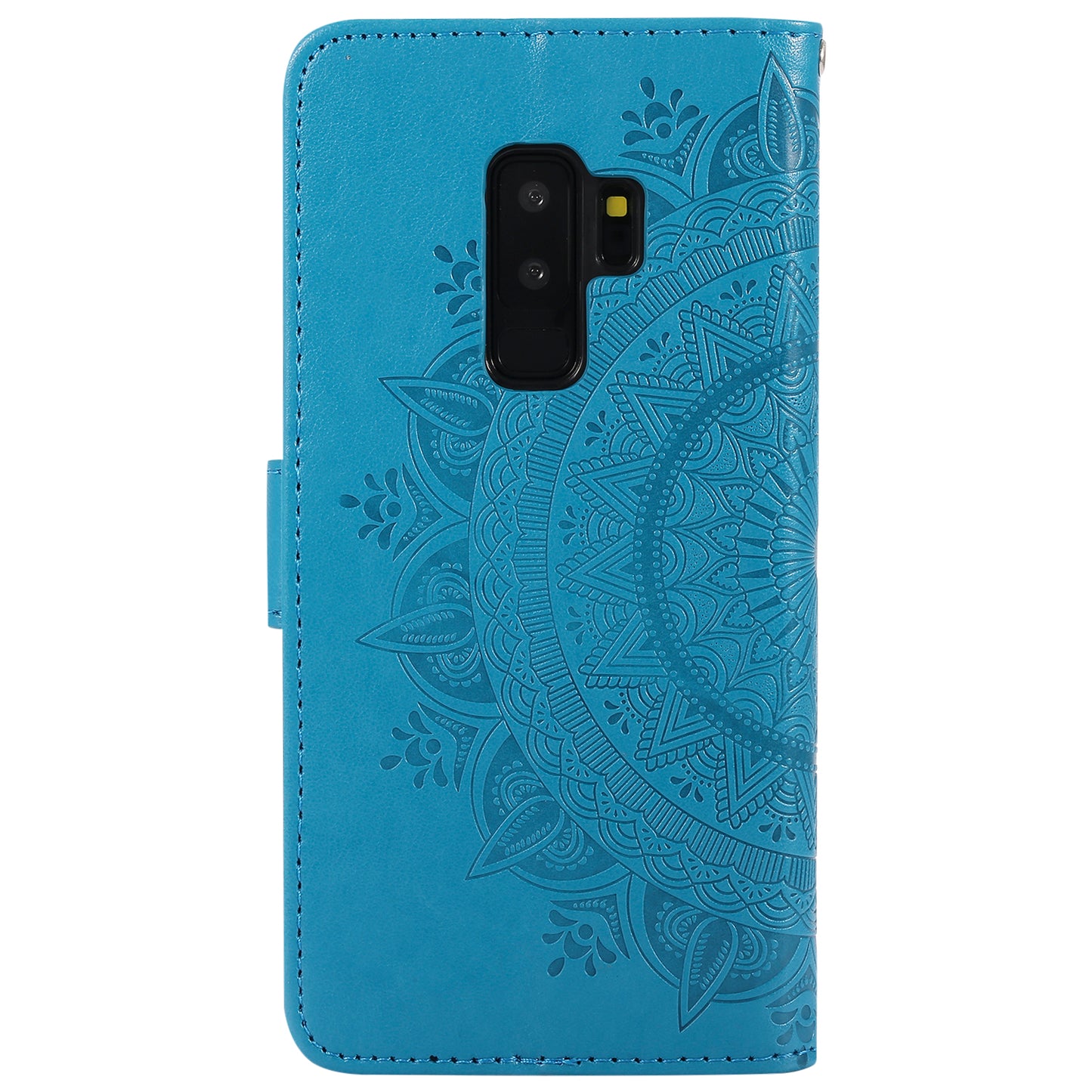 Imprint Butterfly Flower Magnetic Leather Wallet Case for Samsung Galaxy S9+ SM-G965