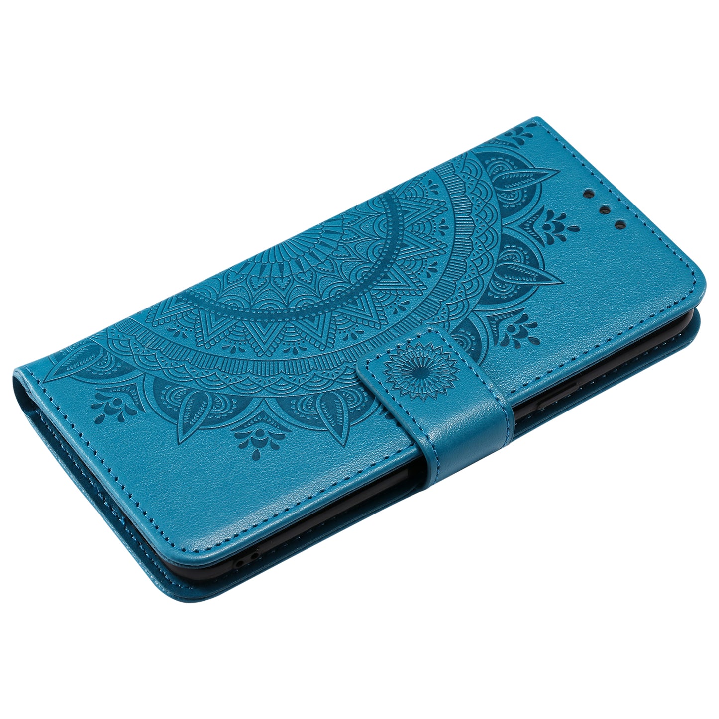 Imprint Butterfly Flower Magnetic Leather Wallet Case for Samsung Galaxy S9+ SM-G965
