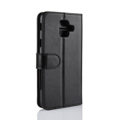 Crazy Horse PU Leather Protection Mobile Phone Shell for Samsung Galaxy A6 (2018)
