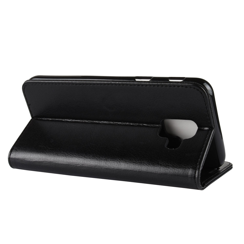 Crazy Horse PU Leather Protection Mobile Phone Shell for Samsung Galaxy A6 (2018)