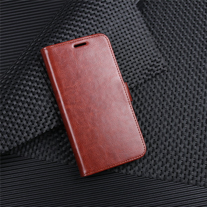 Crazy Horse PU Leather Wallet Phone Casing for Samsung Galaxy A6 Plus (2018) / A9 Star Lite