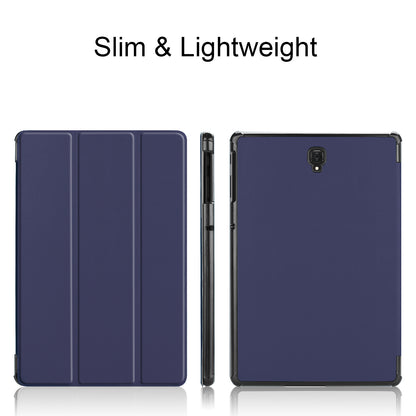 Tri-fold Stand PU Leather Smart Cover Accessory for Samsung Galaxy Tab S4 10.5 T830/T835