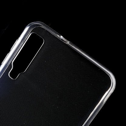 10PCS Clear TPU Case with Non-slip Inner for Samsung Galaxy A7 (2018)