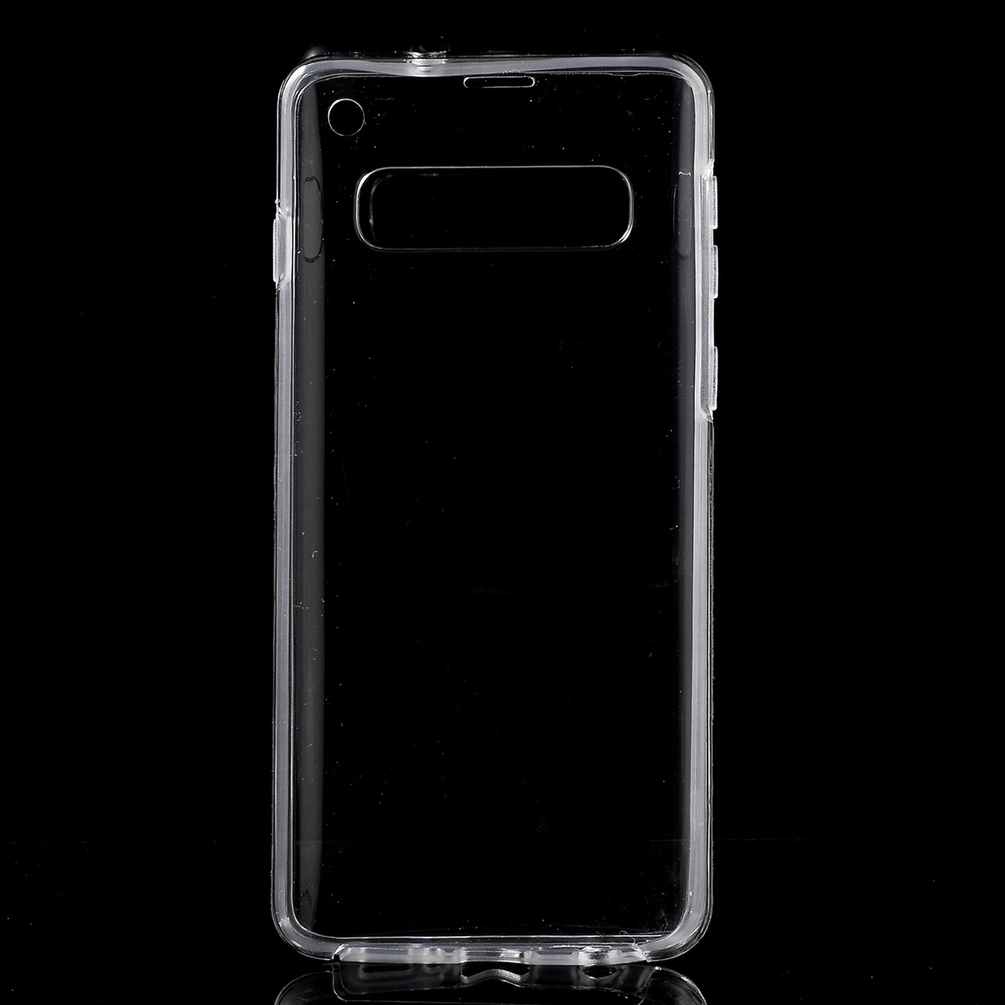 2-Piece Touchable TPU + Acrylic Hybrid Cover [360 Degree Protection] for Samsung Galaxy S10