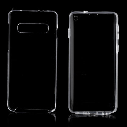 2-Piece Touchable TPU + Acrylic Hybrid Cover [360 Degree Protection] for Samsung Galaxy S10