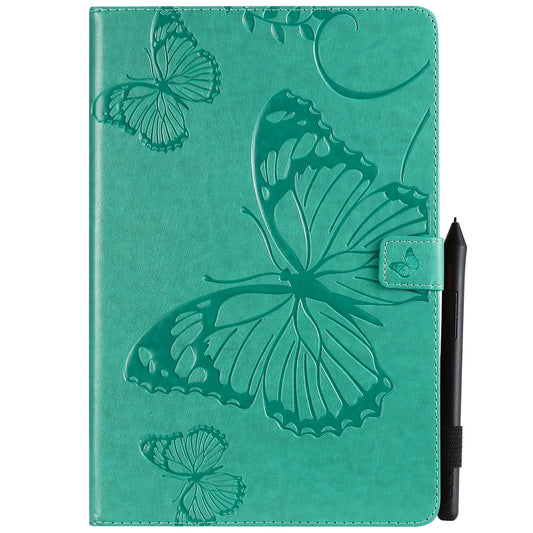 KT Tablet Series-3 [Imprint Butterfly] Stand Leather Tablet Case for Samsung Galaxy Tab S4 10.5 T830 T835 T387